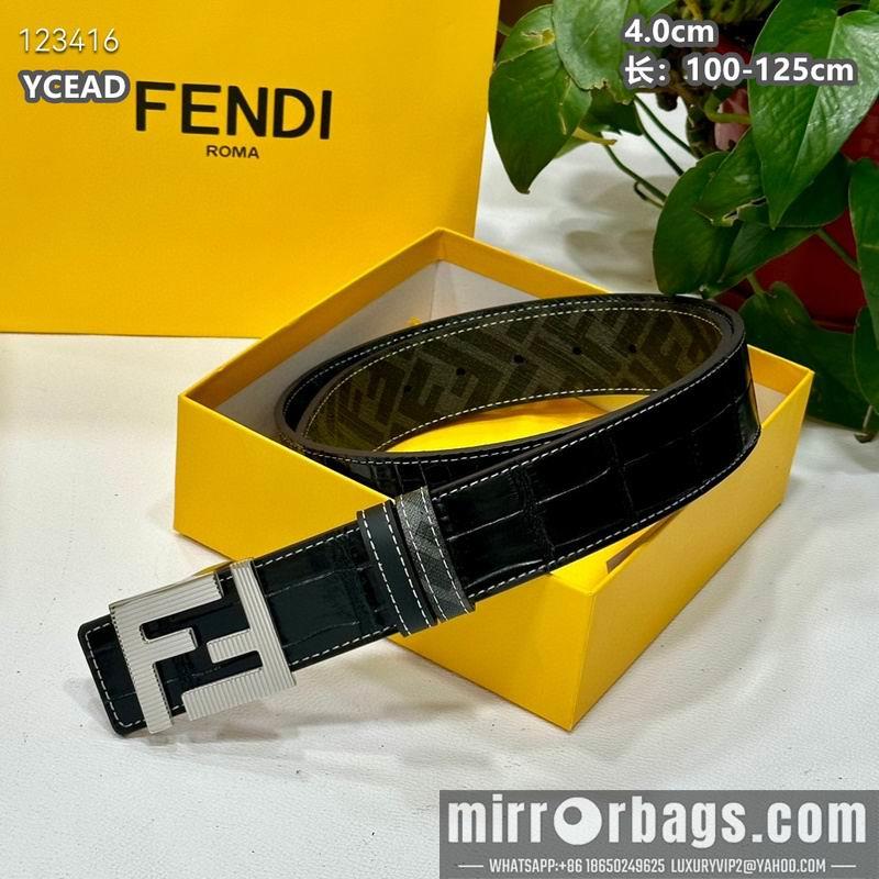 Fendi belt 40mmX100-125cm 8L60