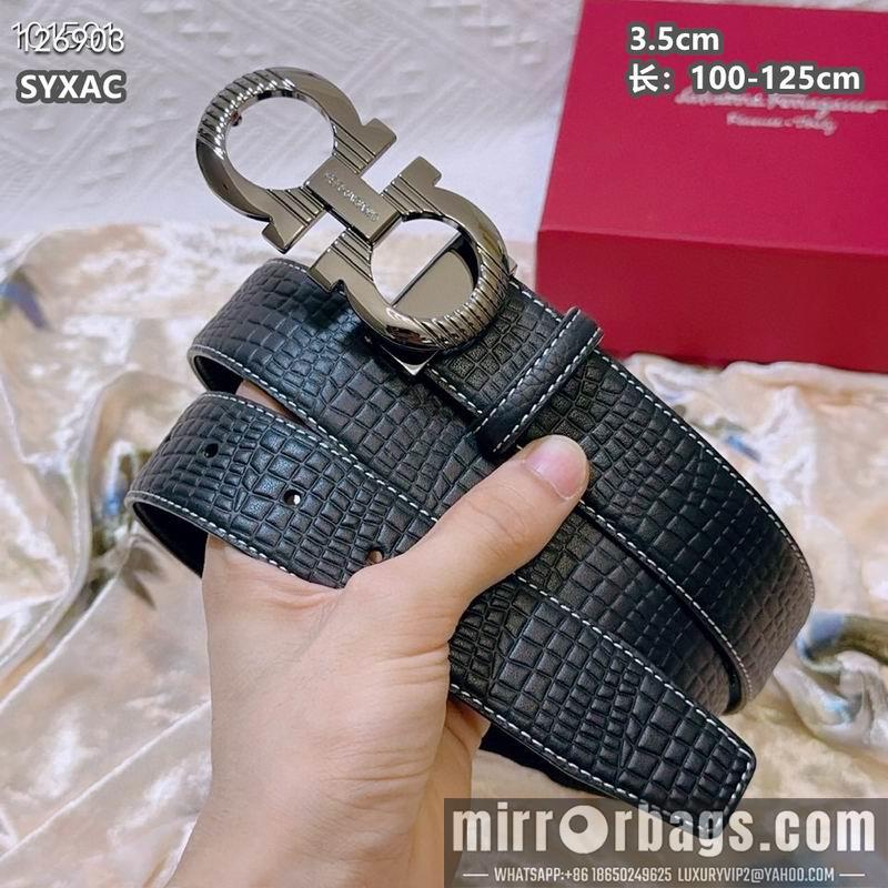 Ferragamo belt 35mmX100-125cm 8L89