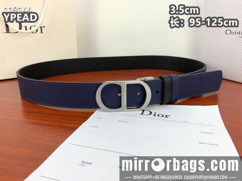 Dior belt 35mmX95-125cm 8L14