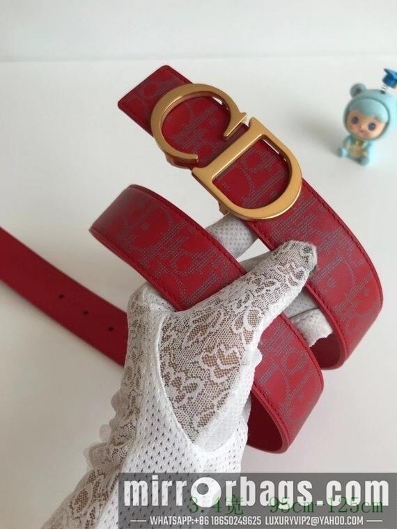 Dior Belt 34mmX95-125cm 7D02