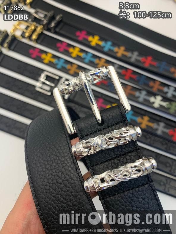 Chrome Hearts belt 38mmX100-125cm 8L16