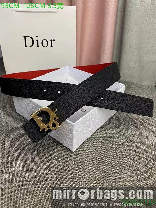 Dior belt 35mmX95-125cm 7D18