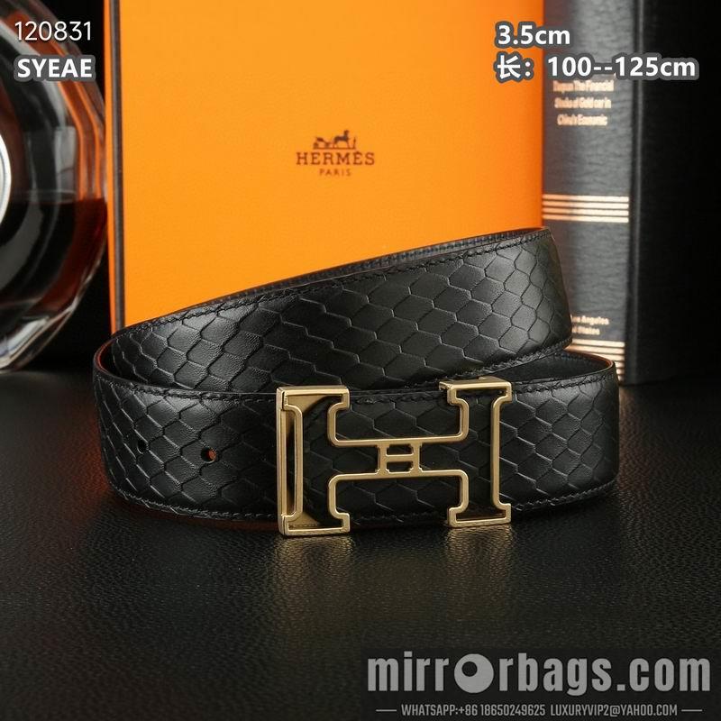Hermes belt 35mmX100-125cm 8L072002