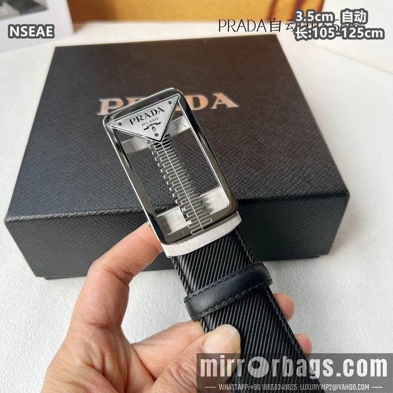 Prada belt 35mmX105-125cm 8L63