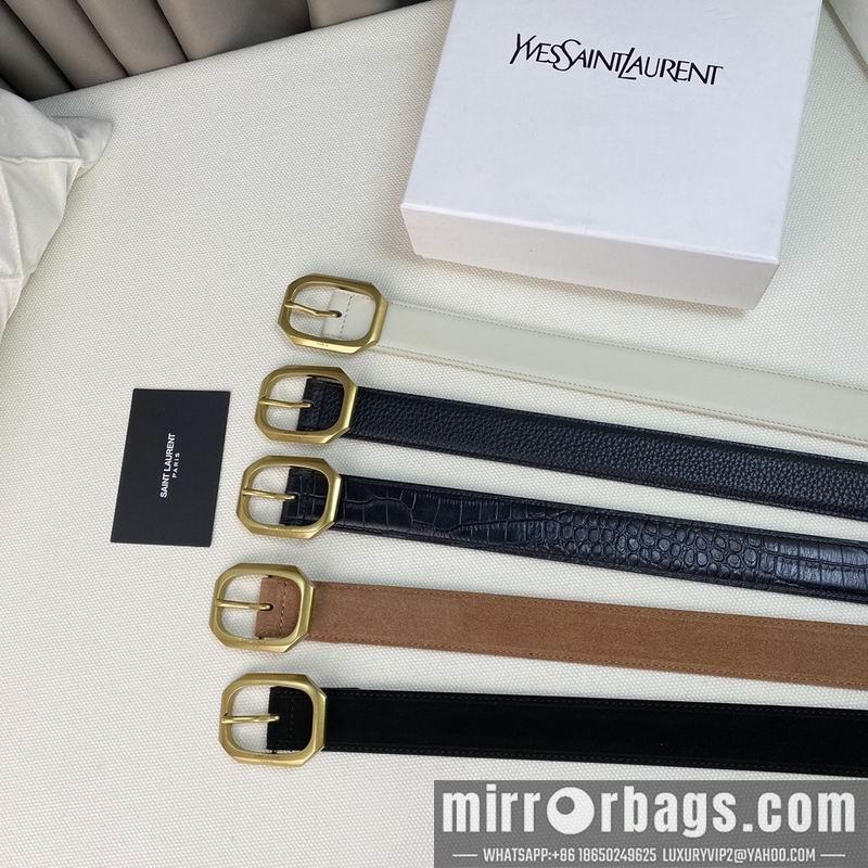 YSL belt 30mmX90-115cm 7D01