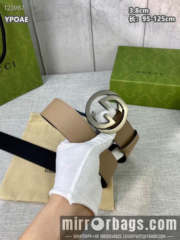 Gucci belt 38mmX95-125cm 8L10