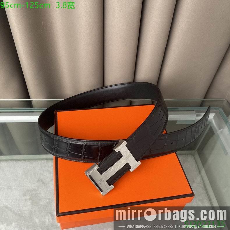 Hermes Belt 38mmX95-125cm 7D107