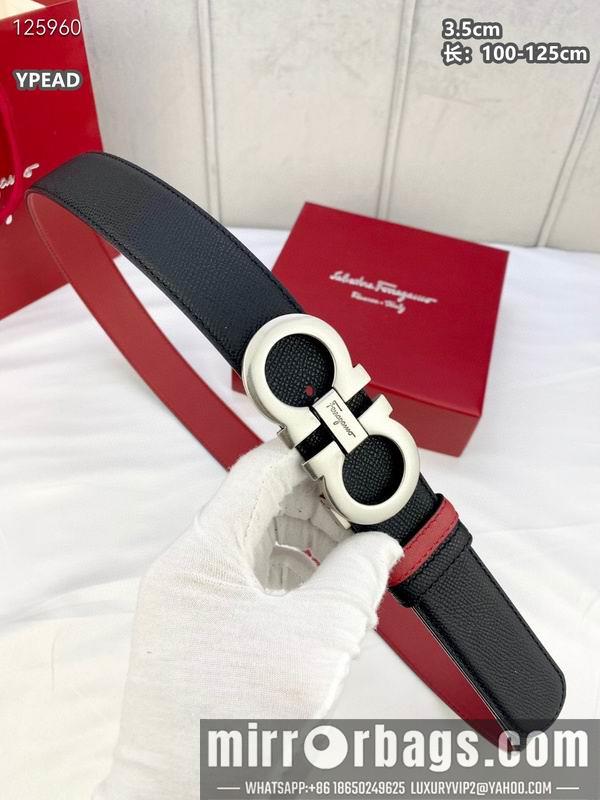 Ferragamo belt 35mmX100-125cm 8L23