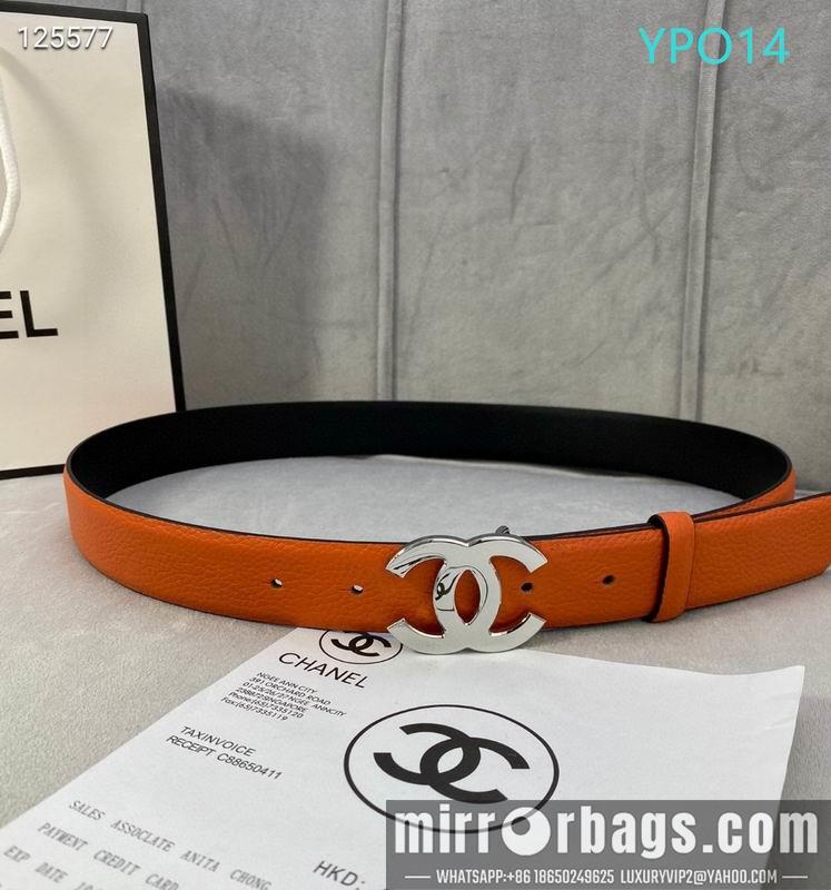 Chanel belt 30mmX95-125cm XH02