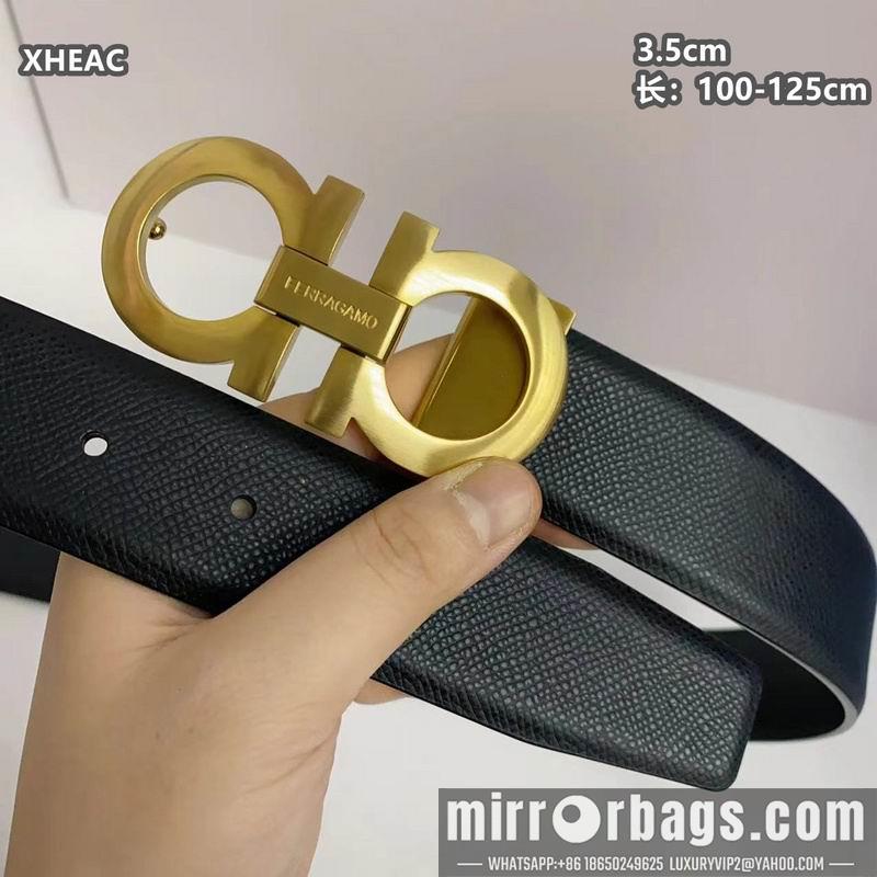 Ferragamo belt 35mmX100-125cm 8L166