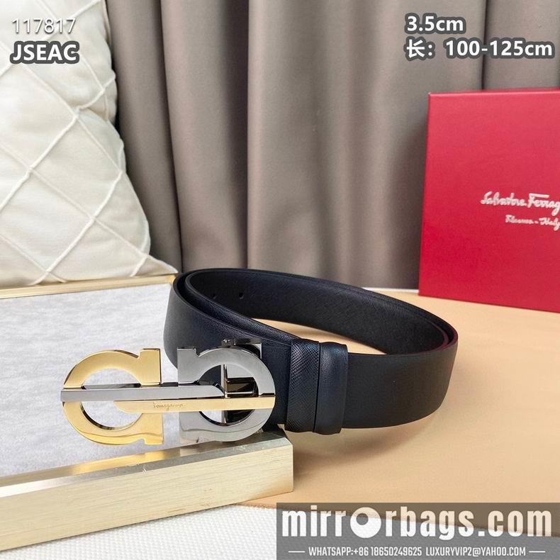 Ferragamo belt 35mmX100-125cm 8L03