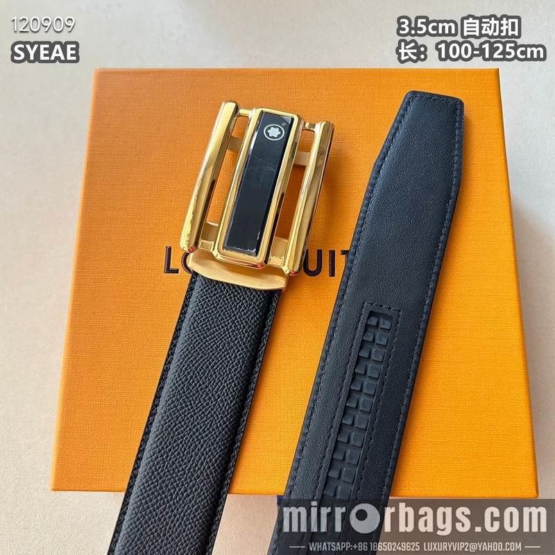 Montblanc belt 自动扣 35mmX100-125cm 8L072005