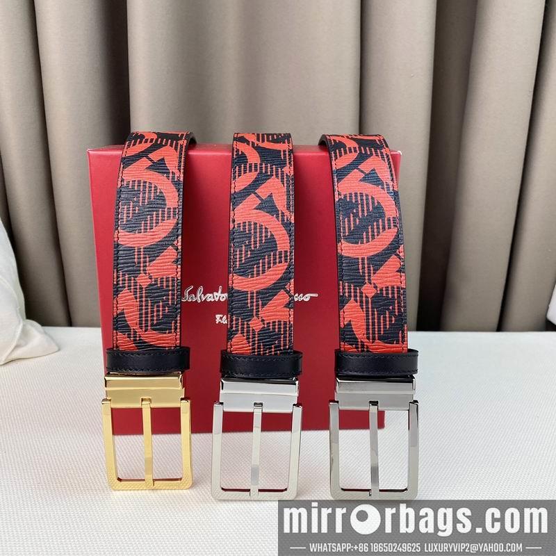 Ferragamo belt 35mmX95-125cm 7D22