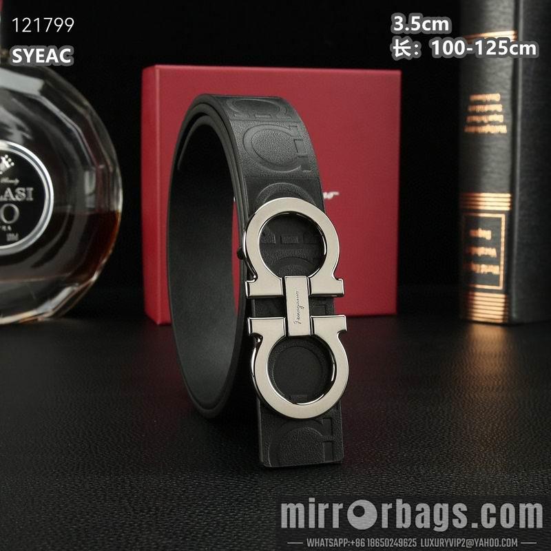 Ferragamo belt 35mmX100-125cm 8L74
