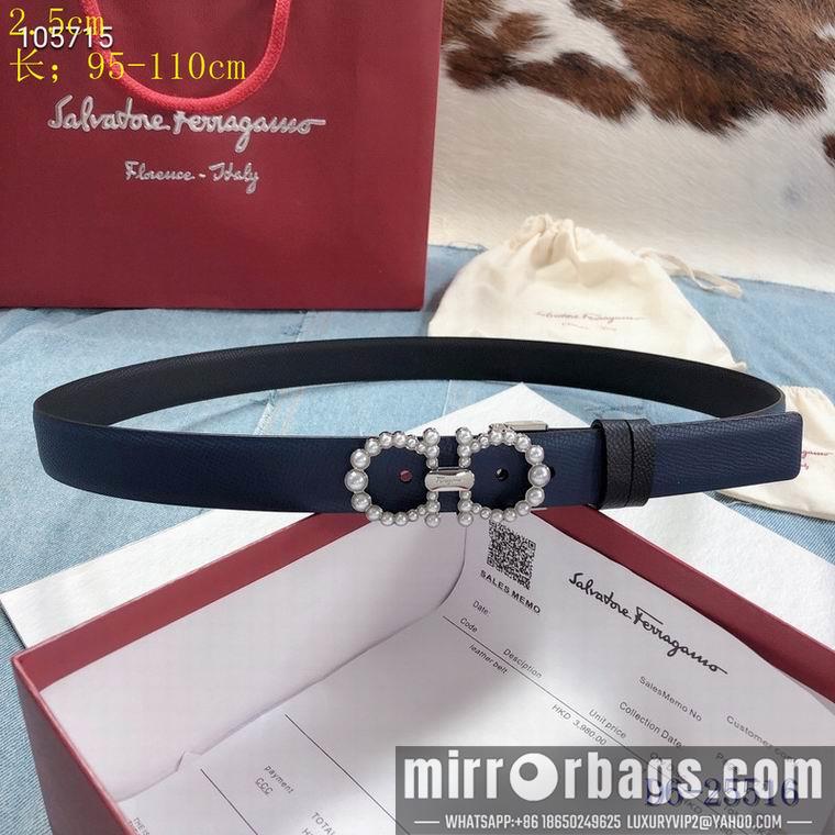 Ferragamo Belt 25mm 95-110cm 8L06