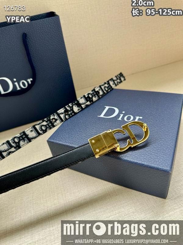 Dior belt 20mmX95-125cm 8L22