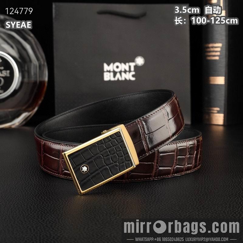 Montlanc belt 35mmX100-125cm 8L35