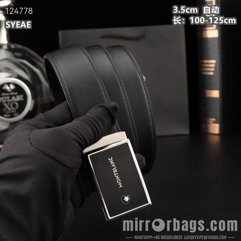 Montlanc belt 35mmX100-125cm 8L36