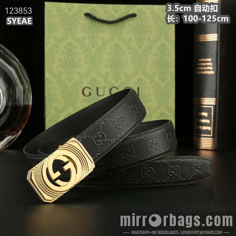 Gucci belt 35mmX100-125cm 8L40