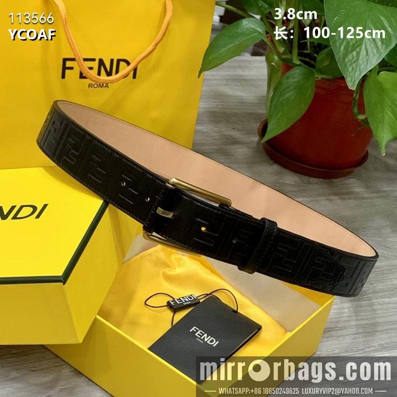 Fendi Belt 38mmX100-125CM 8L23