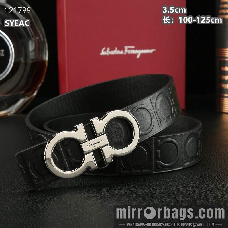 Ferragamo belt 35mmX100-125cm 8L74