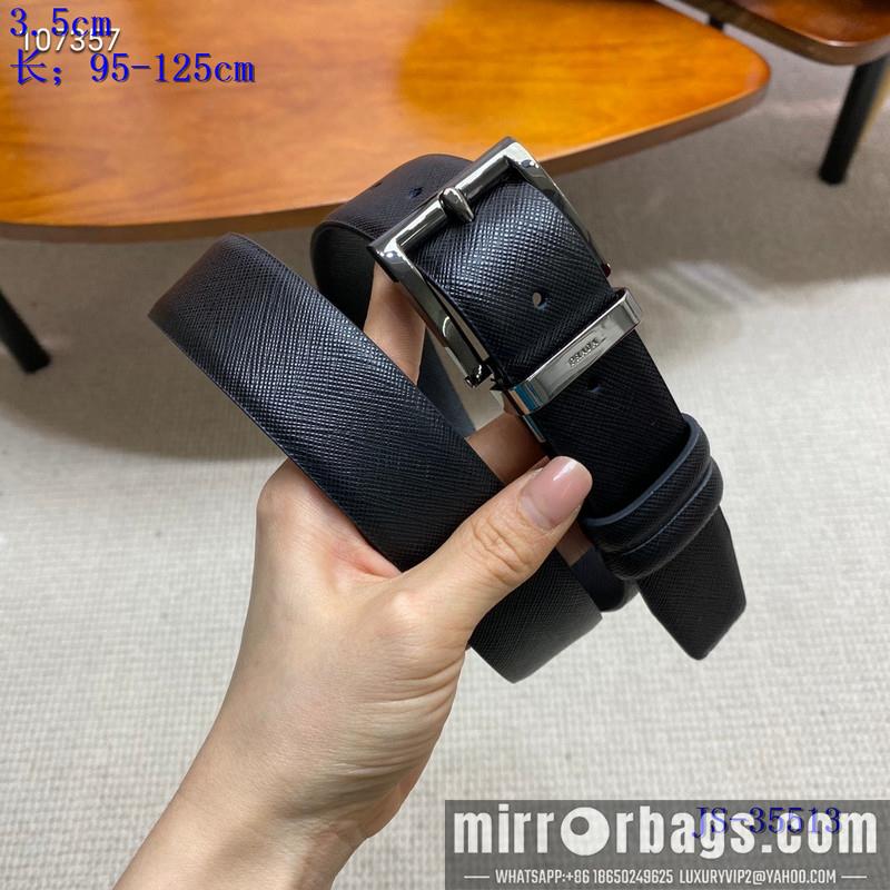 Prada belt 35mmX95-125CM 8L01