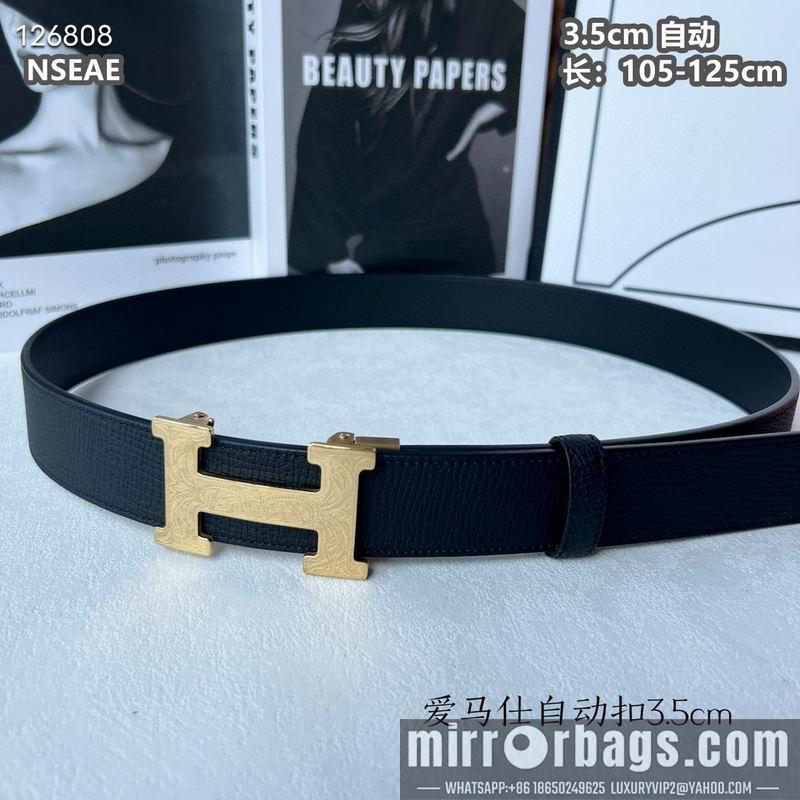 Hermes belt 35mmX105-125cm 8L38