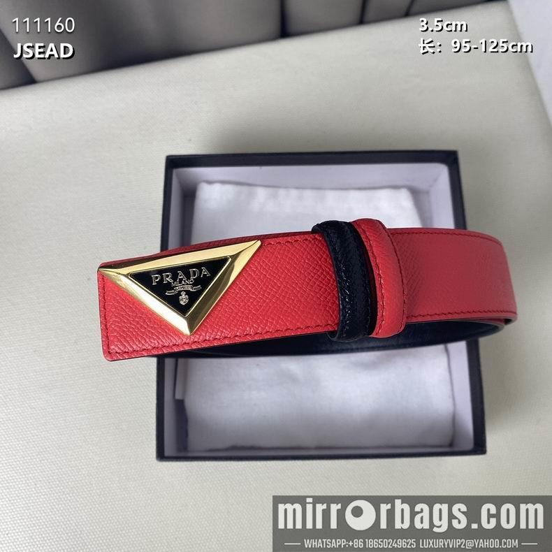 Prada belt 35mmX95-125CM 8L04