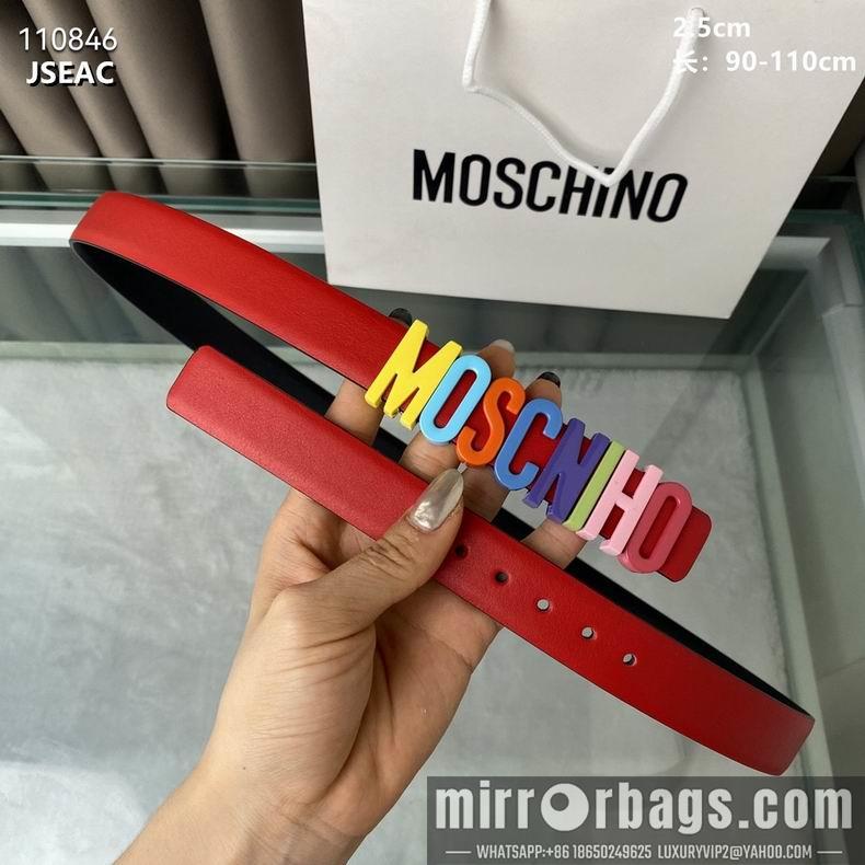 Moschino Belt 25mmX90-110cm 8L01