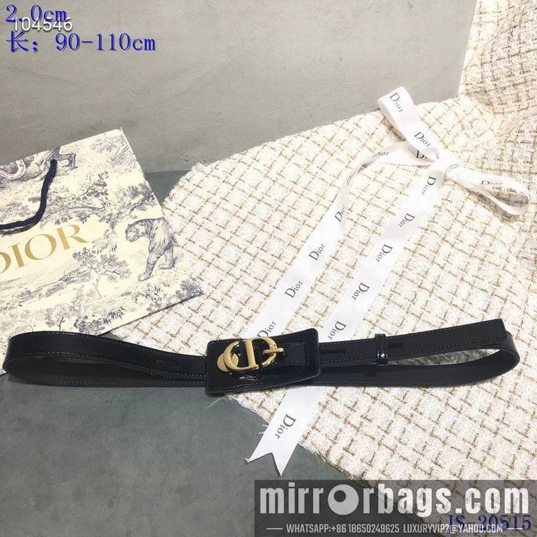 Dior Belt 20mmX90-110cm 8L12