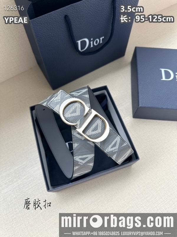 Dior belt 35mmX95-125cm 8L16