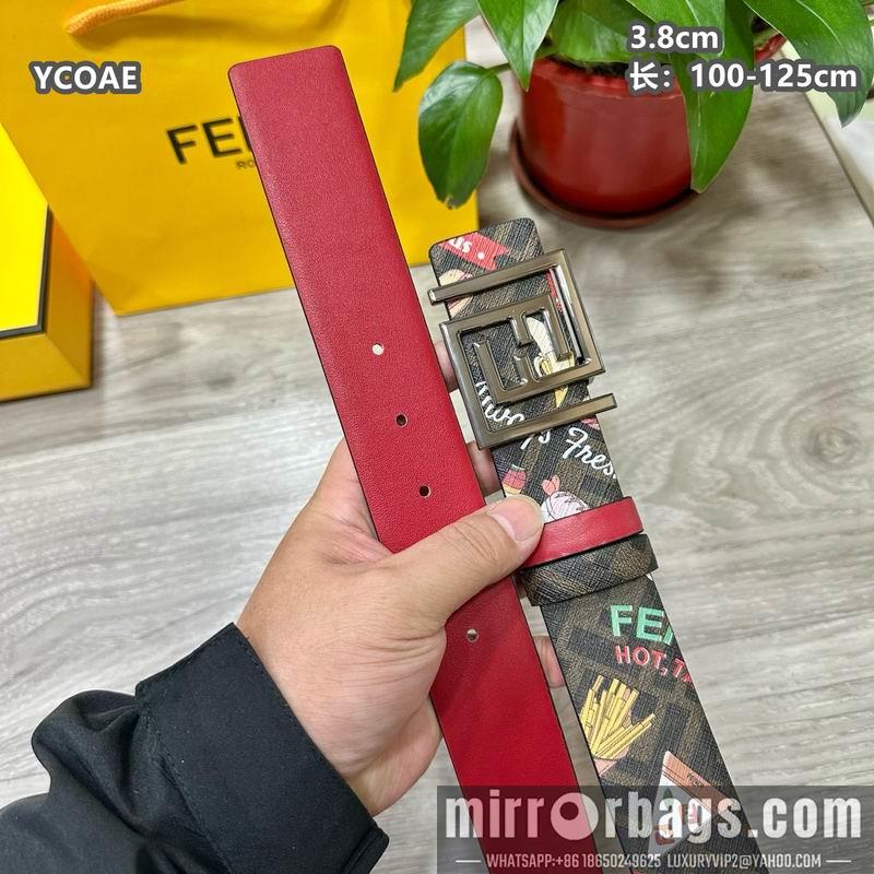 Fendi belt 38mmX100-125cm 8L33