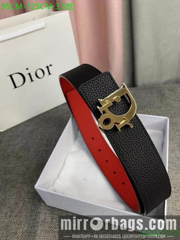 Dior belt 35mmX95-125cm 7D18