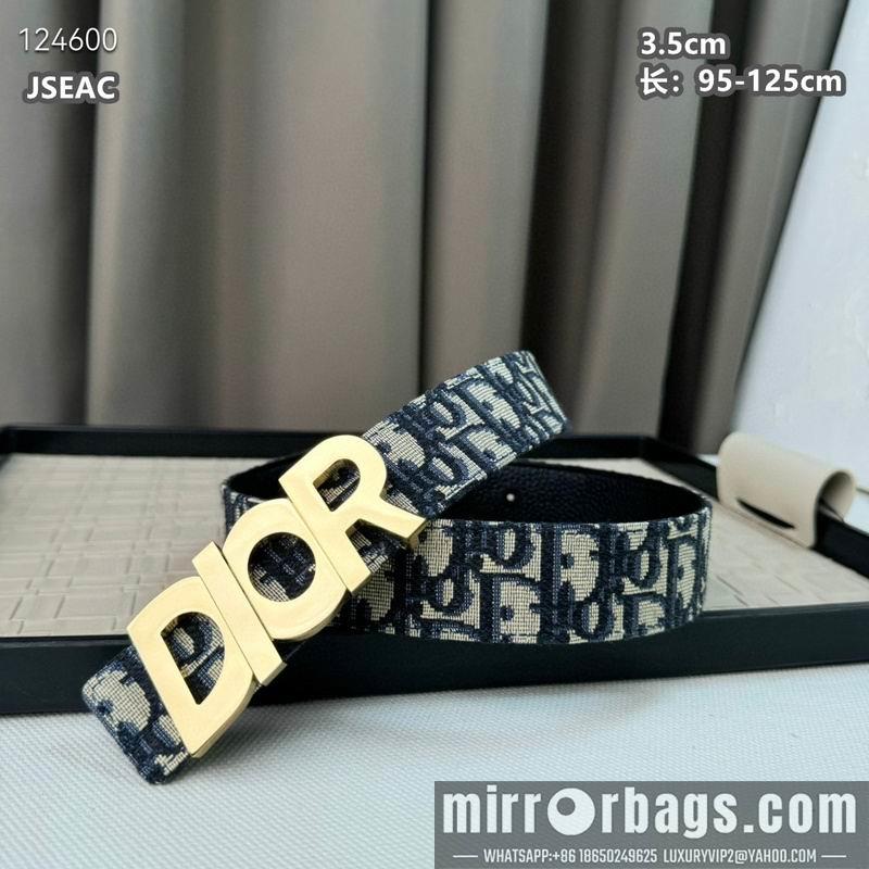 Dior belt 35mmX95-125cm 8L22
