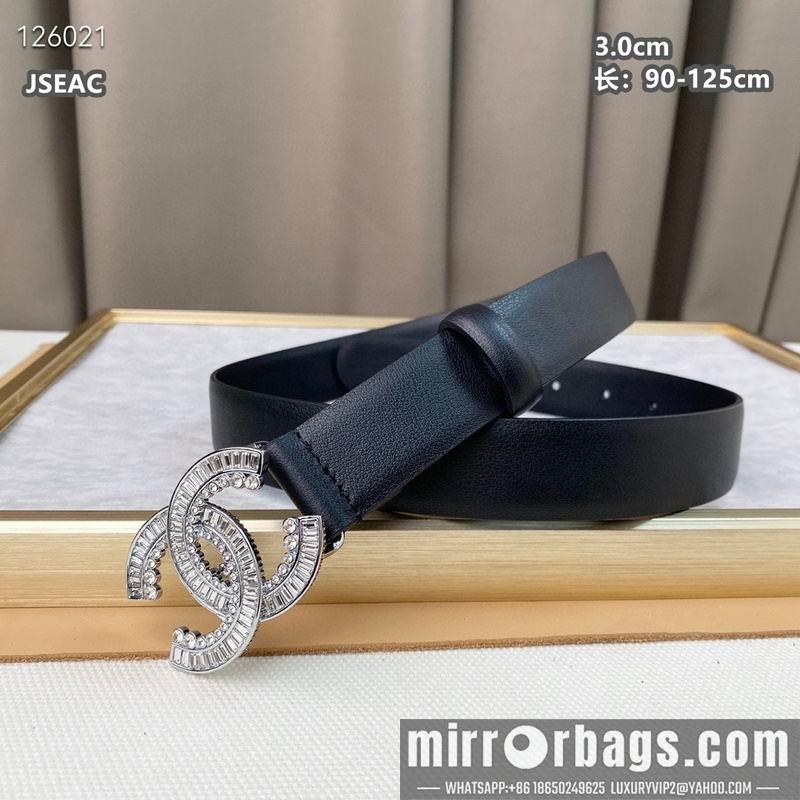 Chanel belt 30mmX90-125cm 8L17