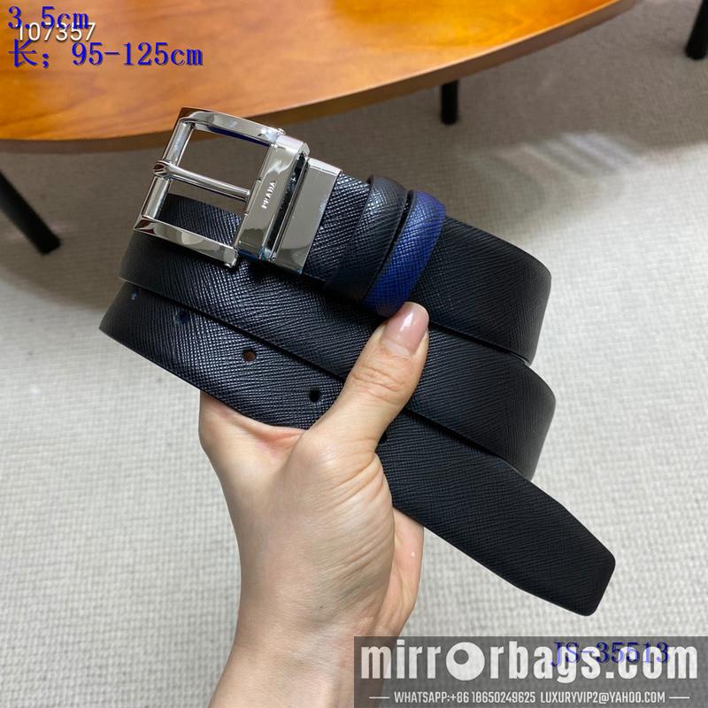 Prada belt 35mmX95-125CM 8L01