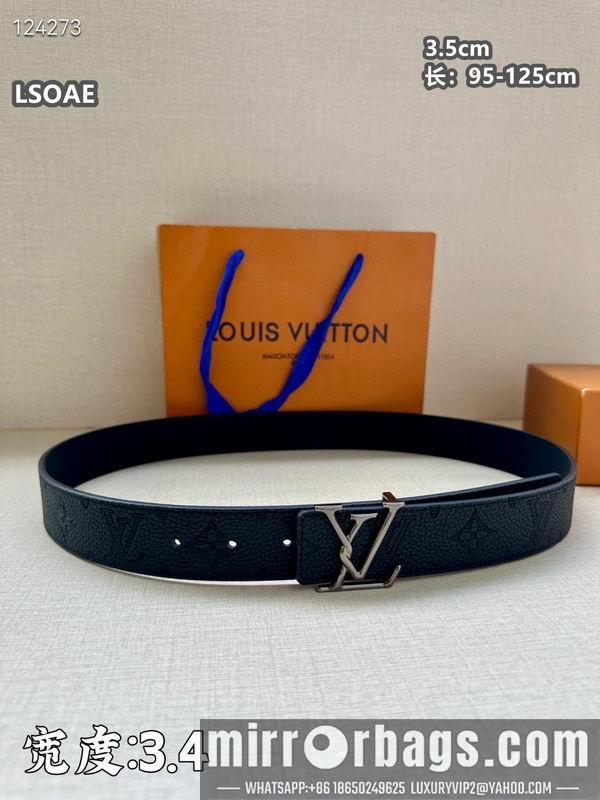 LV belt 35mmX95-125cm 8L09