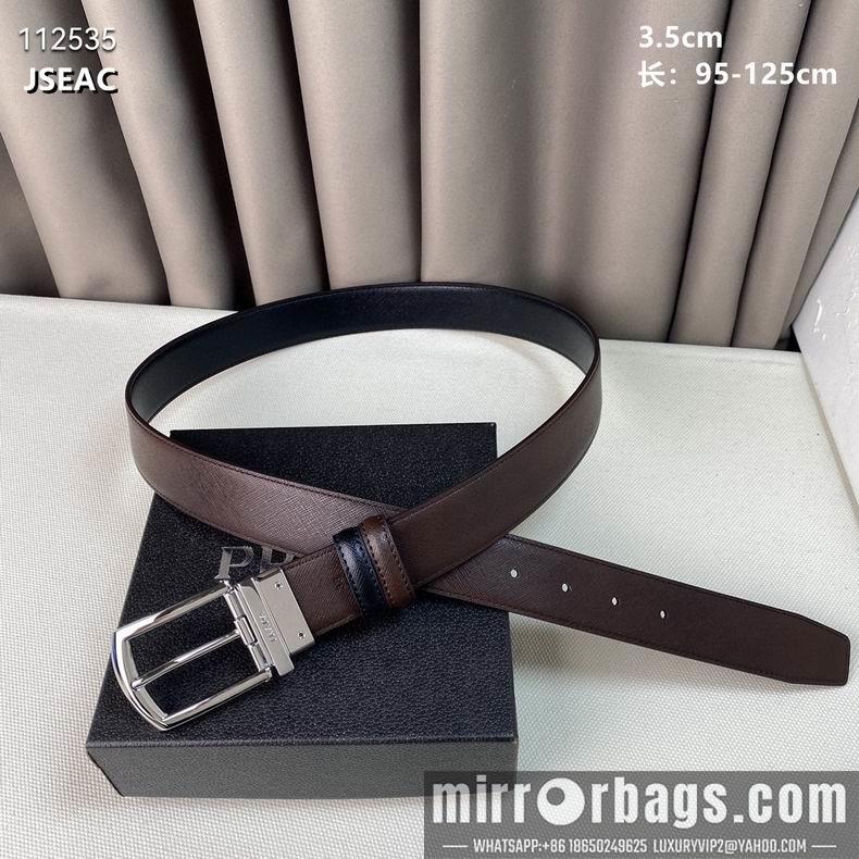 Prada belt 35mmX95-125CM 8L14