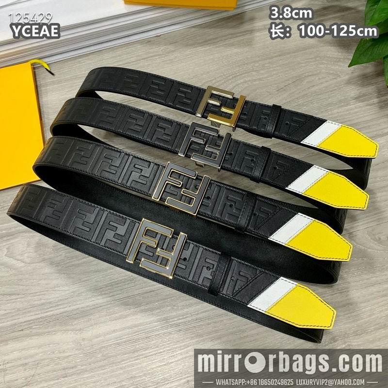 Fendi belt 38mmX100-125cm 8L16