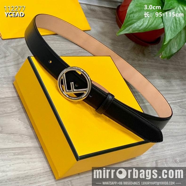 Fendi Belt 30mmX95-115cm 8L07