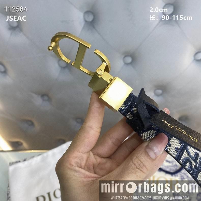 Dior Belt 20mmX90-115cm 8L06