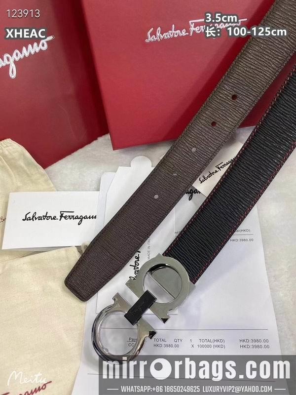 Ferragamo belt 35mmX100-125cm 8L54
