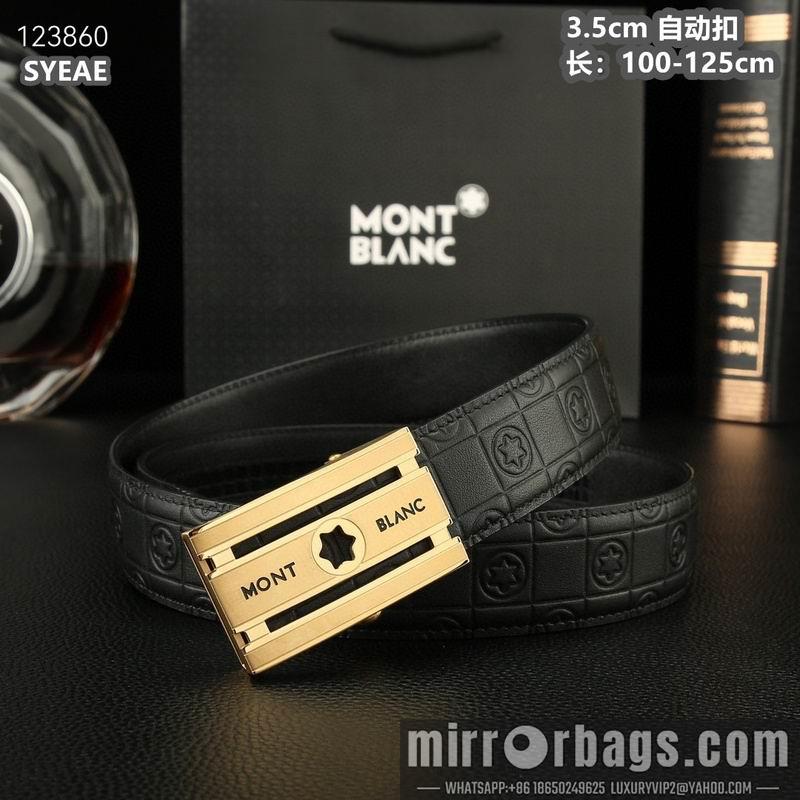 Montlanc belt 35mmX100-125cm 8L50
