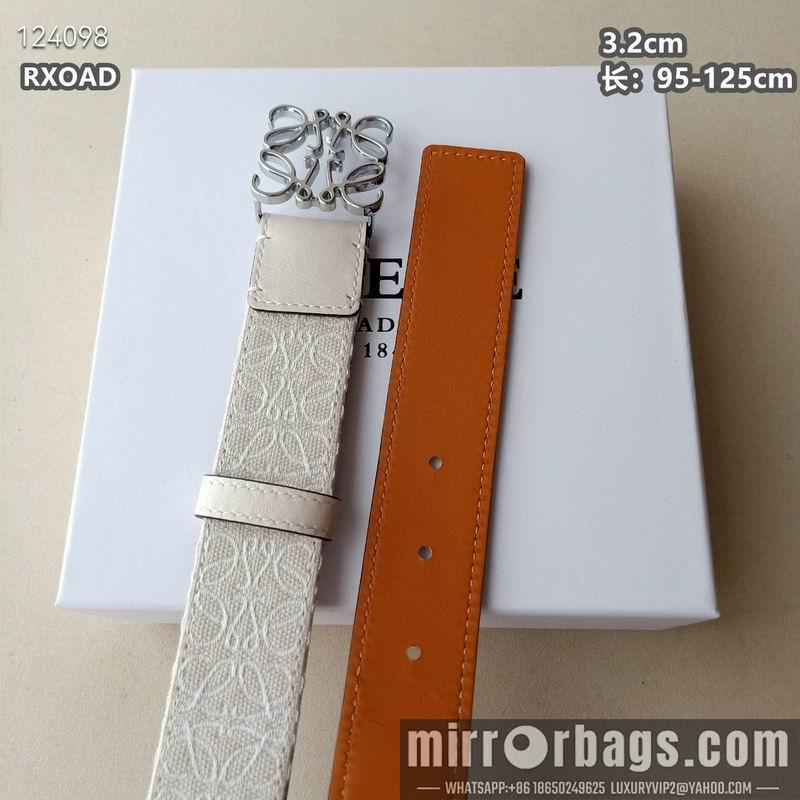 Loewe belt 32mmX95-125cm 8L01