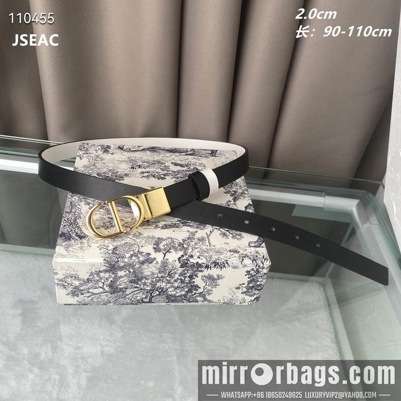 Dior Belt 20mmX90-110cm 8L01