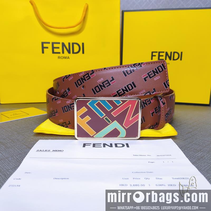 Fendi belt 38mmX80-125cm lb02