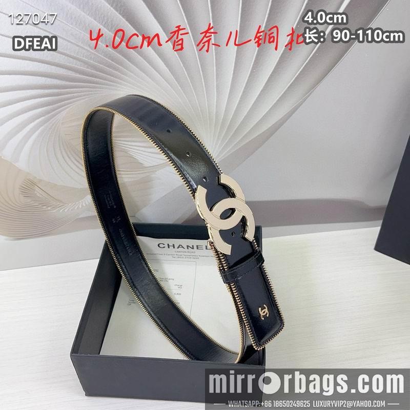 Chanel belt 40mmX90-115cm 8L03