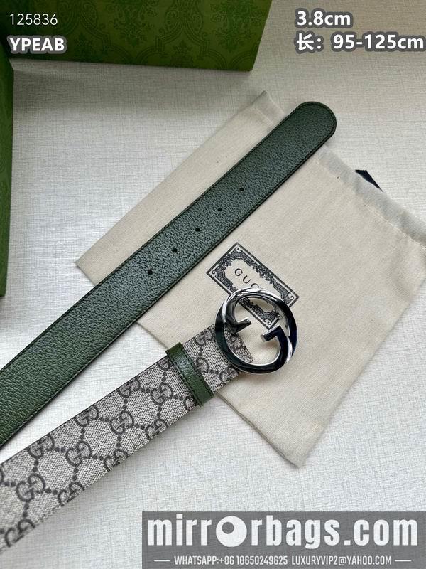 Gucci belt 38mmX95-125cm 8L08