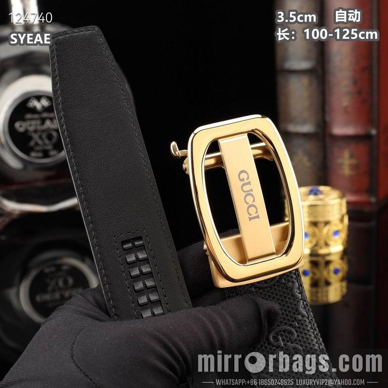 Gucci belt 35mmX100-125cm 8L33