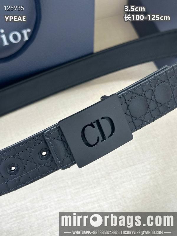 Dior belt 35mmX100-125cm 8L26